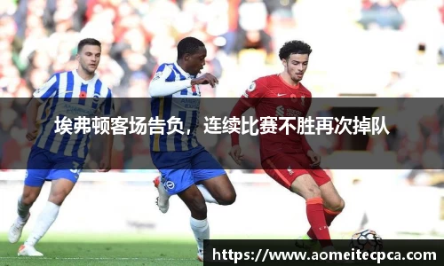 埃弗顿客场告负，连续比赛不胜再次掉队