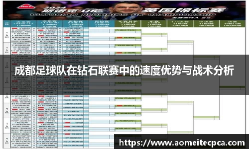 成都足球队在钻石联赛中的速度优势与战术分析